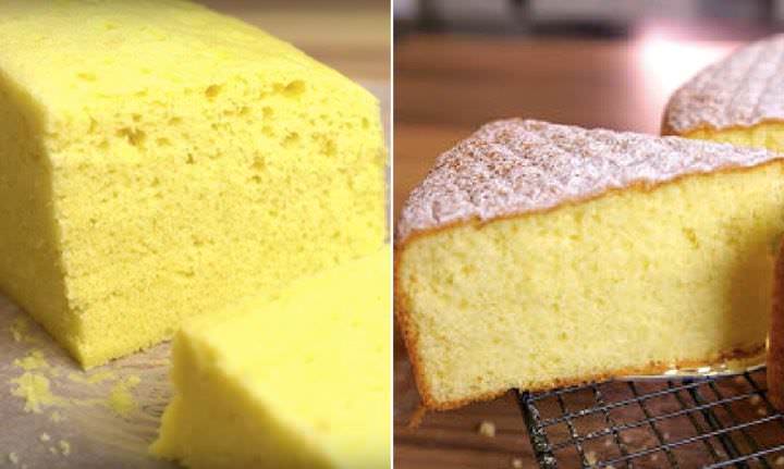 海綿蛋糕的 2 種做法，古早味、免烤箱水蒸版，超濕潤蓬鬆你一定會喜歡！