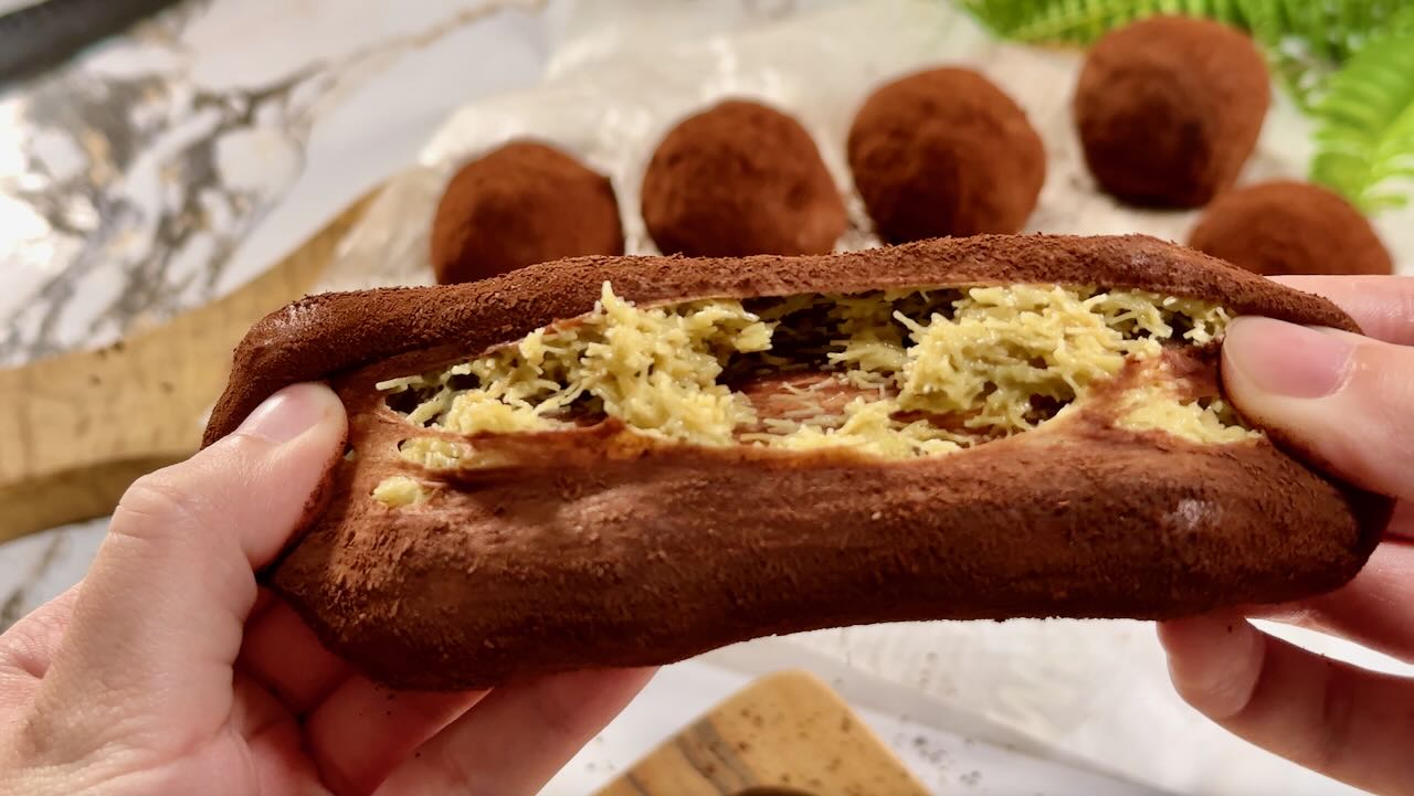 杜拜麻糬巧克力做法|低糖無糖版杜拜巧克力Q餅,Q彈酥脆一次成功